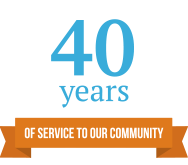 40 years of service to our community